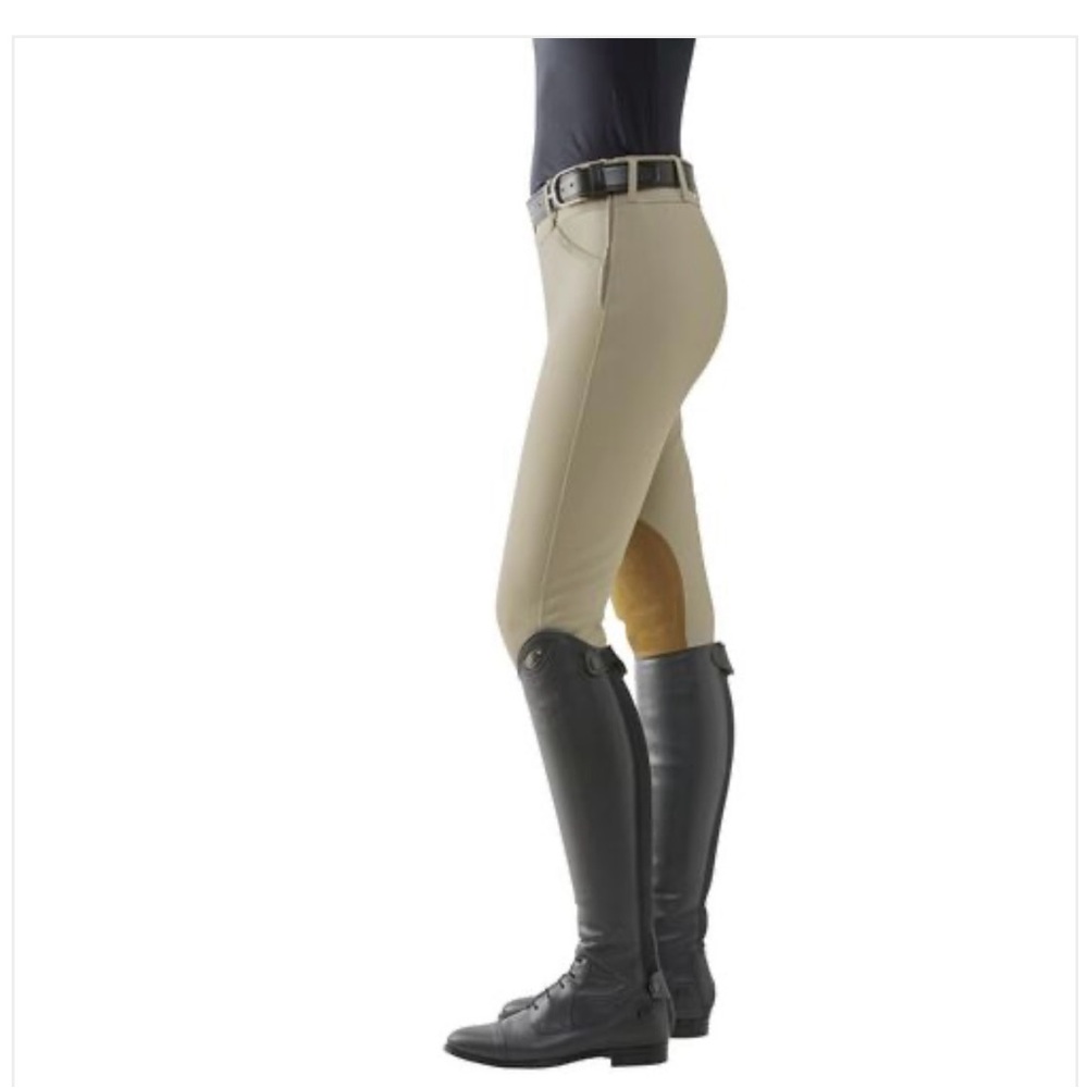 THE TAILORED SPORTSMAN™ TS Trophy Hunter Mid-Rise Side-Zip Breech size 32 Tan